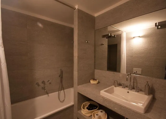 Castello Di Vezio In The Village