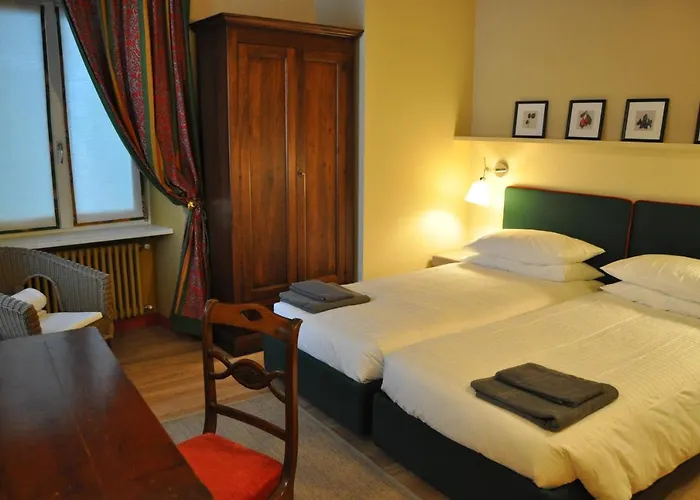 Castello Di Vezio In The Village *