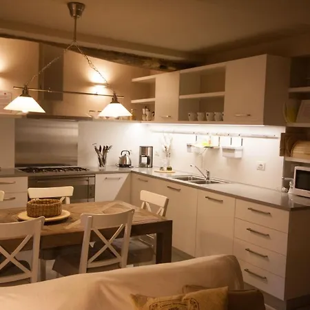 Castello Di Vezio In The Village