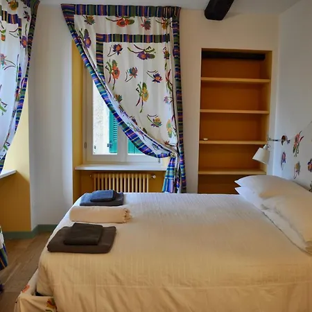 Castello Di Vezio In The Village