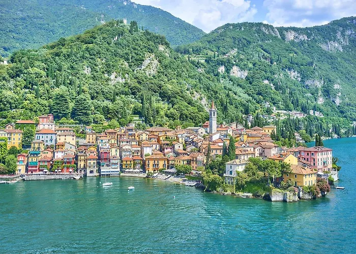 Castello Di Vezio In The Village Varenna