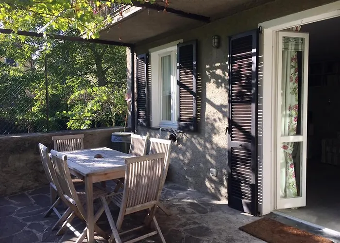 Castello Di Vezio In The Village